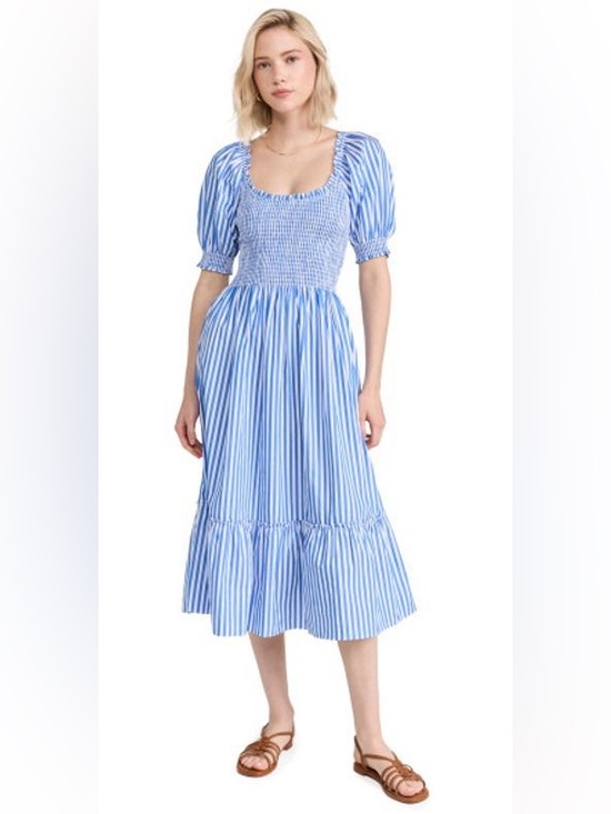 Hill House Dresses & Skirts - Hill House Home The Louisa Nap Dress Blueberry Stripe (121)